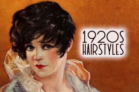 Although the most popular vintage 1920s hairstyles were dominated by the bob cut, there were lots of different ways to style bobbed hair. Here's a look back at short and long haircuts (plus old-fashioned styling tips) from the flapper era! 1920s Hairstyles, Classic Bob Haircut, 1920s Hair, Flapper Era, Bob Haircut Curly, Classic Bob, Vintage Needlepoint, Dress Hairstyles, Bob Haircut