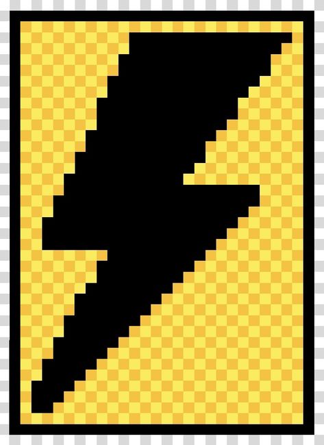 pixel pattern alpha pattern crochet pattern lightning bolt tapestry crochet pixel art yellow black Lightning Crochet Pattern, Crochet Lightning Bolt Pattern, Pixel Art Lightning, Pixel Lightning, Alpha Pattern Crochet, Crochet Pixel Art, Black Pixel, Afghan Squares, Crochet Graphs