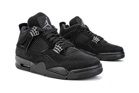 Air Jordan 4 “Black Cat” 2020 Retro | HYPEBEAST Air Jordan 4 Black Cat, Jordan Black Cat, Black Cat 4s, Designer Shoes Sneakers, Jordan 4 Black, White And Black Cat, Jordan 4s, Best Shoes For Men, Jordan 4 Retro