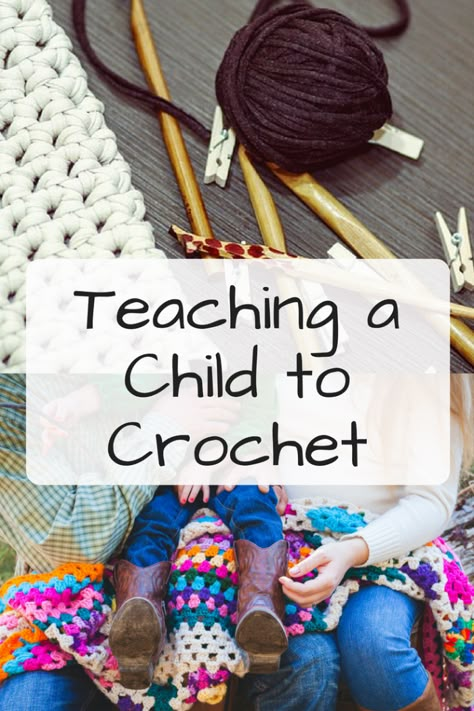 Teaching a Child to Crochet - Mary Walton for Mooglyblog.com Very Beginner Crochet, Easy Crochet Projects Beginner, Teaching Crochet To Kids, Teaching Kids To Crochet, Crochet Pattern For Toddler Toys, Teach Kids To Crochet, Teach Me How To Crochet, Crochet For Kids Beginner, Crochet Educational Toys Free Patterns