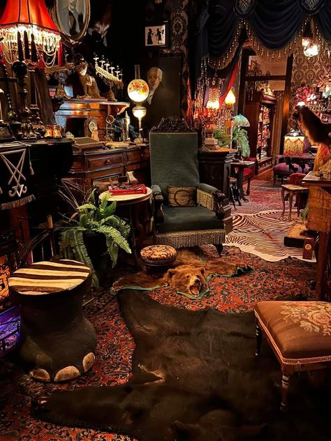 Gothabilly Decor, Victorian Maximalism, Boho Maximalism, Dark Maximalist, Victorian Vibes, Vampire Stuff, Macabre Decor, Soldier Boy, Gothic Bedroom