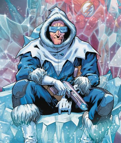 Cold Art, Art Dc Comics, Captain Cold, Leonard Snart, Capcom Vs Snk, Flash Comics, Rogues Gallery, Comics Anime, Comic Villains