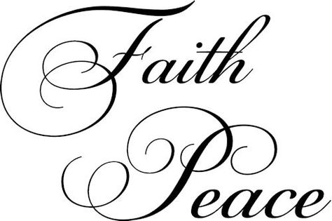 Home > Faith And Peace Cursive Wall Decals Cursive Tattoo Quotes, Faith Cross Tattoos, Quotes About Faith, Peace Tattoo, Cursive Tattoo, Peace Tattoos, Tattoo Fonts Cursive, Cursive Tattoos, Calligraphy Words