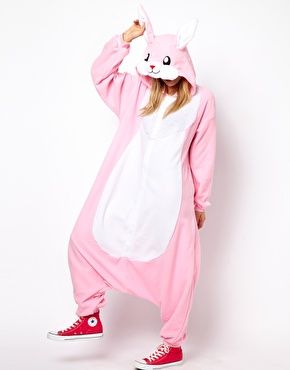 Onesie Diy, Bunny Onesie, Cute Onesies, Cute Bento, Sleepwear & Loungewear, College Outfits, World Of Fashion, Playsuit Jumpsuit, Onesies