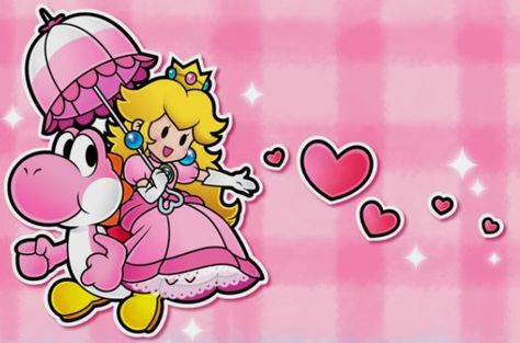 Pink Yoshi, Princesa Peach, Paper Mario, Super Mario Brothers, Mario Brothers, Mario Kart, Everything Pink, Super Mario Bros, Mario Bros