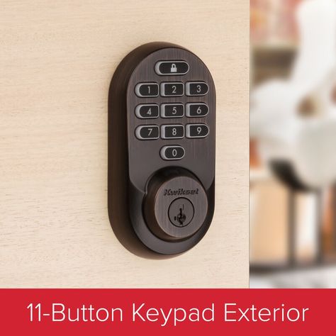 Kwikset Halo Wi-Fi Smart Lock Keypad Single Cylinder Deadbolt with Smartkey Security & Reviews | Wayfair Home Improvement Products, Smart Lock, Door Lock, Door Locks, Door Hardware, Smart Home, Router, Wi Fi, Halo