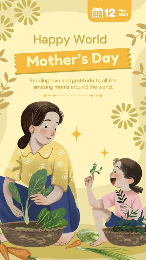 👉CLICK THE LINK TO EDIT!💻✨
 
Spread the love this Mother’s Day with our charming Instagram Story template! Celebrate the incredible mothers in your life by sharing heartwarming messages, cherished memories, and sweet gestures of appreciation. Customize this design with photos, text, and stickers to create a heartfelt tribute that will touch their hearts. Let's make this Mother’s Day extra special! #MothersDay #CanvaDesign #InstagramStory

👣 Follow us too! 🌟 @kreasicantikcanva Mother's Day Instagram Story, Sweet Gestures, Instagram Story Design, Story Design, Create Your Story, Instagram Reel, Story Setting, Good Quotes For Instagram, Canva Design