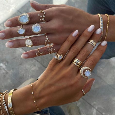 LOGAN HOLLOWELL on Instagram: “Your word is your wand. But so is your hand✨💎 Diamond zodiac constellation rings, Personal Moon phase Pavé ring, Queen Moonstone & more.…” Logan Hollowell, Moon Phase Jewelry, Constellation Jewelry, Constellation Ring, Your Word, Zodiac Constellations, Pave Ring, Constellations, Moonstone