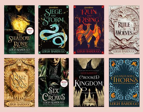 Alex Stern, Leigh Bardugo Books, Bone Book Series, Shadow And Bone Series, Series List, Nikolai Lantsov, Ninth House, Crow Books, Game Of Thrones Books