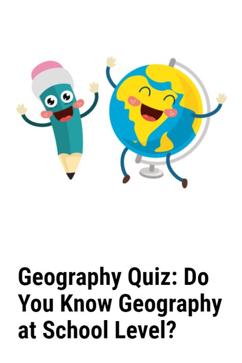 The Geography Quiz: Do You Know Geography at School Level consists of 20 trivia questions with answers based on the school curriculum. Want to test your general knowledge? Let&apos;s get started! #geography #quizzes #quiz #trivia Geography Quizzes, Geography Quiz, Questions With Answers, Quiz With Answers, Geography Map, Trivia Questions And Answers, Sea Level Rise, School Curriculum, Trivia Questions