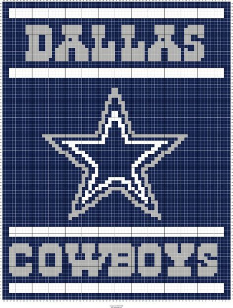 Cowboys Crochet Blanket, Crochet Football Blanket, Dallas Cowboys Crochet, Cowboys Crochet, Crochet Football Pattern, Dallas Cowboys Blanket, Cowboy Crochet, Stitch Fiddle, Crochet Football