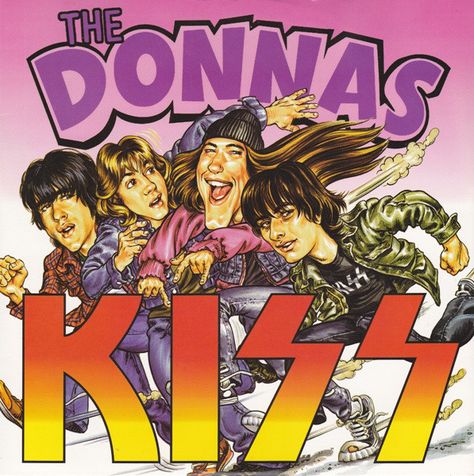 The Donnas / Kiss - Strutter / Detroit Rock City at Discogs Gene Simmons Bass, Edward Furlong, Detroit Rock City, Nfl Football 49ers, Rock City, Ace Frehley, Hot Band, Gene Simmons, Kiss Band