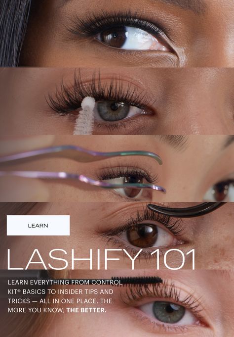 Meet Lashify DIY Lash Extensions. Say Goodbye to Using Mascara Beauty Maintenance, Brown Hairstyles, Lash Growth Serum, Hair Color Brown, Lash Growth, Diy Lash Extensions, Ordering Numbers, Growth Serum, Lash Extension