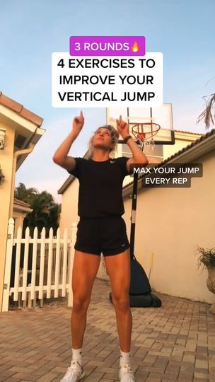 755K views · 10K reactions | 4 Exercise To Improve Vertical Jumps At Home #volleyball #workout #team #gamergirl #athlete #practice #reelsviral #game #girls #gaming #reelsfb #basketball | Kristi Tekavec | Kristi Tekavec · Original audio Basketball Workouts At Home, Kristi Tekavec, At Home Volleyball, Volleyball Workout, Jump Training, Basketball Workouts, Gamer Girl, Volleyball, At Home Workouts