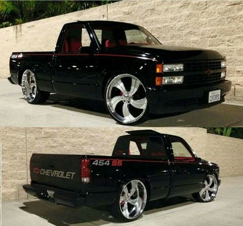 454 SS 454 Ss Truck, Classic Cars Trucks Chevy, Single Cab Trucks, Chevy Stepside, Trucks Chevy, Chevy Diesel Trucks, Chevy Trucks Silverado, Silverado Truck, Lowrider Trucks