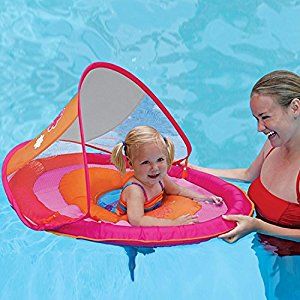 Swim Ways Swimways Baby Spring Float Sun Canopy With Pink Butterfly: Amazon.co.uk: Toys & Games Canopy Pink, Water Tub, Baby Float, Baby Spring, New Disney Princesses, Sun Canopy, Snorkel Set, Paw Patrol Nickelodeon, Secret Life Of Pets