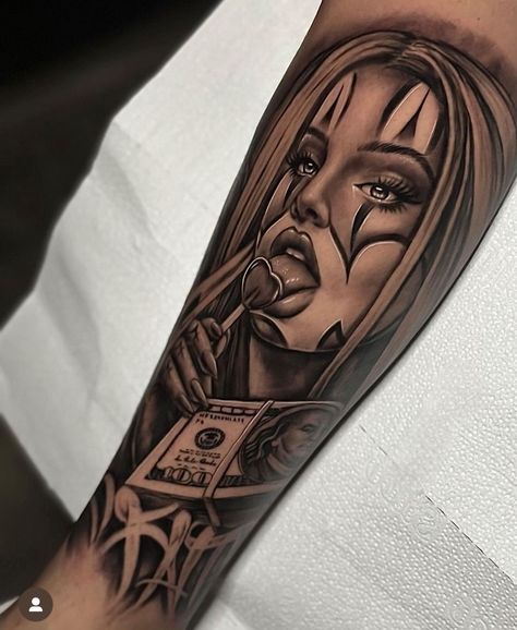 Boog Tattoo, Samurai Tattoo Sleeve, Arm Tattoos Black, Cartoon Tattoo Ideas, Joker Tattoo Design, Face Tattoos For Women, Animated Shows, Character Tattoos, Behind Ear Tattoos