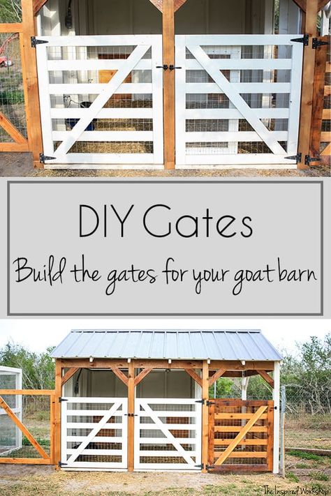 Goat Barn Doors, Goat Tractor Diy, Small Goat Shed, Goat Pen Gate, Goat Stalls Diy, How To Build A Goat Pen, Easy Diy Goat Pen, Small Farm Animals To Raise, Small Goat Pen Ideas