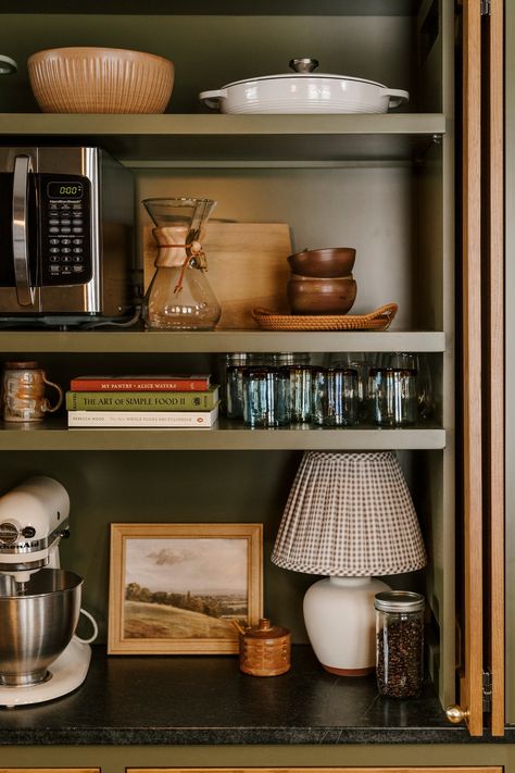 39 Kitchen Cabinet Design Ideas to Give Your Space an Ultimate Makeover | Architectural Digest Glassware Cabinet Styling, Kitchen Cabinet With Open Shelves, Glass Kitchen Cabinets Styling, Breakfront Cabinet Styling, Doorless Cabinets Kitchen, Open Cabinet Decor, No Top Cabinets Kitchen, China Cabinet Styling, No Upper Cabinets Kitchen