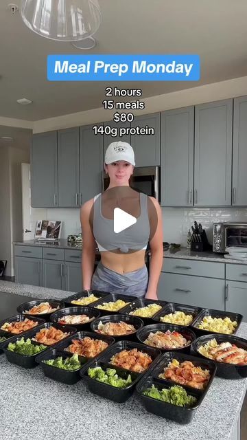 Meal Prep Info | Healthy Recipes on Instagram: "Meal Prep Monday  🎥TK @jamiemiichele   BREAKFAST  -2 eggs  -2 egg whites  -4oz 96% lean beef  -1.6 cup hashbrowns  -24g shredded cheese  -20g avocado -salsa   LUNCH:  -65g pasta  -4.5oz chicken breast  -cherry tomatoes  -basil  -28g mozzarella  -1tsp oil   DINNER:  -46g rice (uncooked)  -5oz chicken breast  -1 egg  -.5tsp oil  -veggies  👇 Simply comment “MEAL PLAN” below and I’ll DM you our FREE 1-Month Meal Plan spreadsheet! (Follow @mealprepinfo and check your DMs) . . . . #mealprep #mealprepideas #healthyrecipes #highprotein" Meal Prep For A Week, Weekly Meals, Protein Meals, Lean Beef, Avocado Salsa, Bariatric Recipes, Cheesy Potatoes, 10k Views, Meal Prepping