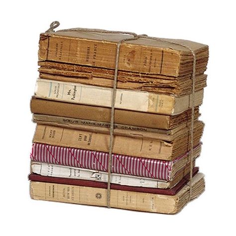 French Vintage Book Bundles Tied with Linen String ❤ liked on Polyvore featuring books, fillers, decor, backgrounds, objects and magazine Books Png, Dark Academia Desk, Light Academia Style, Pngs For Moodboards, Moodboard Pngs, Png Aesthetic, Png Icons, Light Academia, Widget Icon