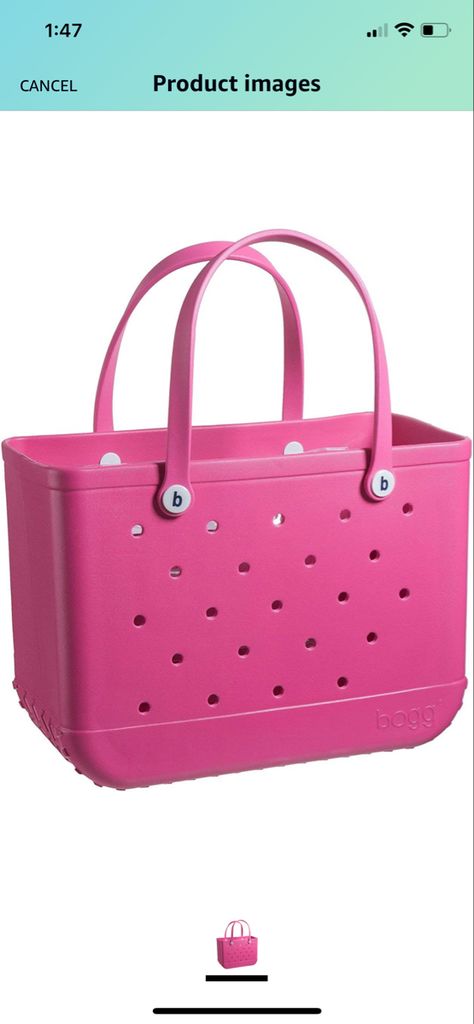 BOGG BAG Original X Large Waterproof Washable Tip Proof Durable Open Tote Bag for the Beach Boat Pool Sports 19x15x9.5 Pink Bogg Bag, Boat Pool, Bag For The Beach, Rubber Bags, Extra Large Tote Bags, Girls Weekend Getaway, Rhinestone Handbags, Beach Boat, Bogg Bag