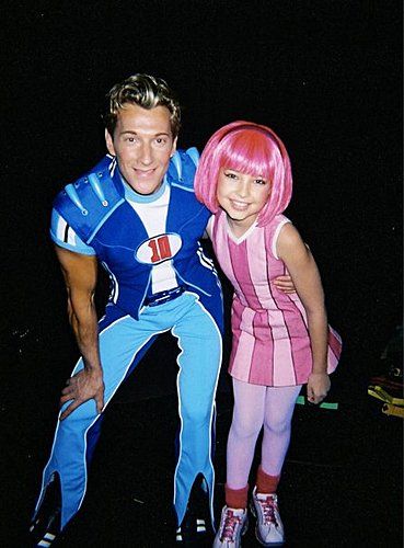 Lazy Town Girl, Sportacus X Robbie, Lazy Town Stephanie Costume, Lazy Town Sportacus, Magnus Scheving, Shelby Young, Robbie Rotten, Home With Kids, Lazy Town