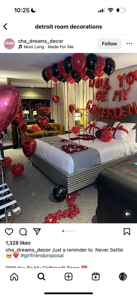 Will You Be My Girlfriend Proposal Ideas Hotel, Will You Be My Girlfriend Hotel Room, Girlfriend Proposal Ideas Room, Romantic Hotel Rooms, Girlfriend Proposal, Be My Girlfriend, Will You Be My Girlfriend, Hotel Ideas, House Deco