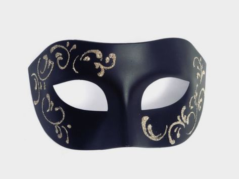 Maskarade Black Party, Mask For Masquerade Ball For Men, Mens Masquerade Mask Diy, Men Masquerade Mask, Masquerade Mask Aesthetic Male, Mascarade Mask For Men, Black Mask Design, Black Tie Masquerade, Male Masquerade Mask