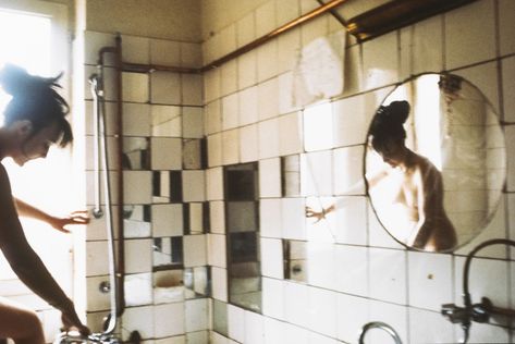 Nan Goldin Photography, Nan Goldin, Levitation Photography, Double Exposure Photography, West Berlin, Experimental Photography, Water Photography, Global Art, Abstract Photography