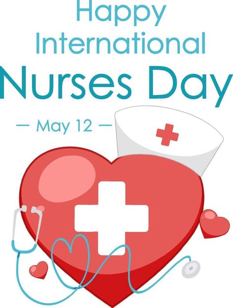 Happy International Nurses Day font with cross medical symbol Happy International Nurses Day, International Nurses Day, International Days, Frame Border Design, Nurse Stuff, Medical Symbols, Nursing Memes, School Nurse, Nurses Day