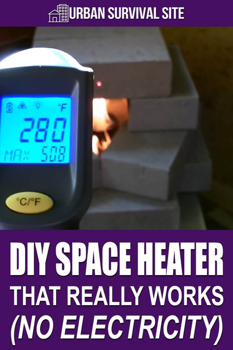 Knowing how to build your own DIY space heater will help you to become more self-sufficient without having to be connected to the grid. Diy Heaters Indoor, Heating Without Electricity, Homemade Heater Diy, Diy Heater Indoor, Off Grid Heating, Space Heater Diy, Homemade Heater, Solar Heater Diy, Diy Heater