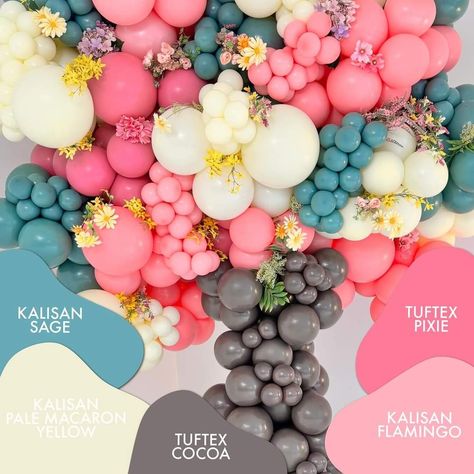 Balloon Color Combinations, Balloon Projects, Balloon Colors, Balloon Shades, Balloon Tree, Garland Backdrops, Balloon Ideas, Diy Balloon, Diy Balloon Decorations