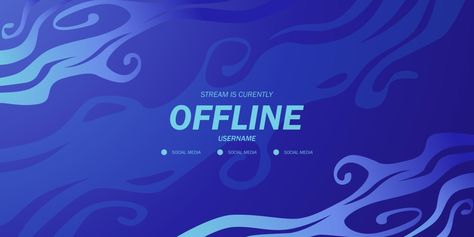 Blue Gaming Background, Offline Screen Twitch, Game Offline, Twitch Offline Screen, Ocean Games, Ocean Twitch Overlay, Purple Stream Overlay, Ocean Background, Ocean Backgrounds