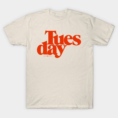 Tuesday T-shirt Tees For Men T Shirts, Basic Shirt Design, Colorful T Shirt Design, 2025 Tshirt Design Trends, Merch Pop Up Shop, Nursing T Shirts Design, Business T Shirts Ideas Design, Retro Merch Design, Retro T Shirt Design Graphics