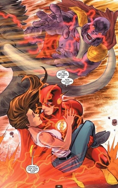 Interracial Art, Flash Comics, Bwwm Couples, Iris West, Flash Tv Series, Wally West, Univers Dc, Comic Manga, New 52