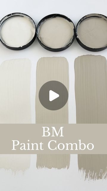 Loralee AhMu on Instagram: "Paint combo details👇🏼

Looking for a beautiful warm color combo that works with various architectural styles?  This is for you!

1️⃣ BM White Down: a soft, warm off-white with subtle beige undertones. Its creamy warmth makes it ideal for ceilings, trim, or larger, open spaces like living rooms or hallways, where you want a bright, neutral backdrop. 

2️⃣ BM Grant Beige: a neutral mid-tone beige with slightly gray undertones, offering more depth than a typical beige. It balances beautifully with White Down and can be used in spaces where you want a grounded, neutral atmosphere without feeling too heavy. 

3️⃣ BM Pashmina is a rich greige (a mix of gray and beige) with a taupe undertone, slightly darker than Grant Beige. It adds a sophisticated, grounding effect Balanced Beige Color Scheme, Bm Grant Beige, Taupe Trim White Walls, Warm Taupe Paint Colors, Bm Pashmina, Best Greige Paint Color, Taupe Paint Colors, Timeless Paint Colors, Grant Beige