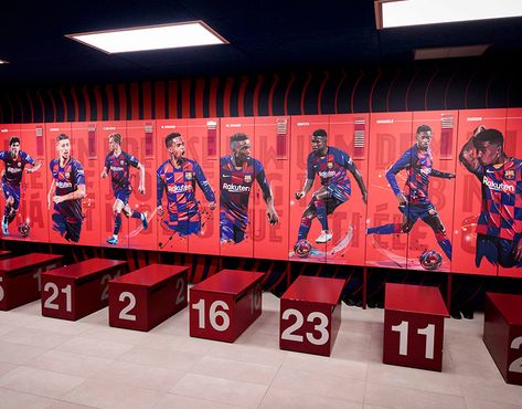 NBA- ENTERBAY on Behance Athletic Locker, Soccer Locker, Soccer Decor, Sports Locker, Hockey World Cup, Locker Designs, Nba Tv, The Locker Room, Camp Nou