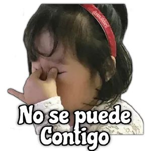 @rece stickers No se puede Contigo - getsticker.com Funny Spanish Jokes, Funny Stickman, Spanglish Quotes, Spanish Jokes, Funny Emoticons, Funny Spanish Memes, Spanish Humor, Spanish Memes, Funny Emoji