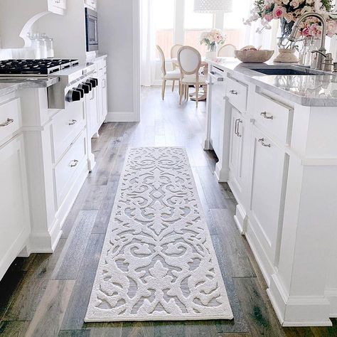 27 Versatile Runner Rugs to Add Style to any Room #homedecor #home #diy #runnerrugs #rugs Orian Rugs, Neutral Flooring, Bird Rug, My Texas House, Grey Runner, Texas House, Natural Area Rugs, Kitchen Runner, Lady Bird