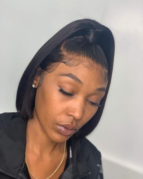 Half Up Half Down Hair Black Women Short Bob, Half Up Half Down Ponytail Bob, Up Down Bob Hairstyles Weave, Ponytail With Bob, Short Up Down Hairstyles Weave, Short Bob Ponytail Hairstyles, Ponytail Bob Hairstyles For Black Women, Bob Ponytail Weave, Bob With Ponytail