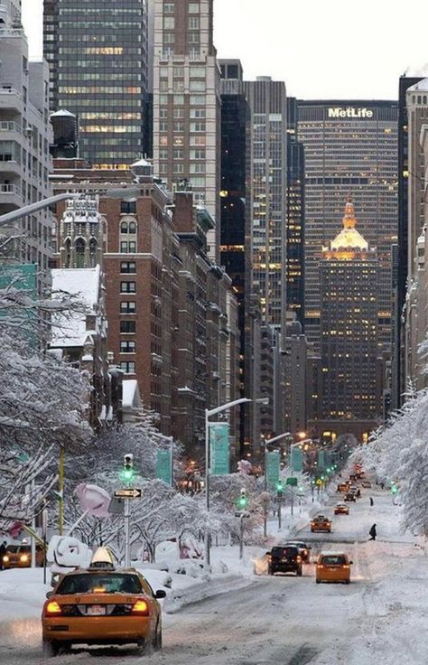 Winter In New York Aesthetic, Winter In Nyc, Nex York, New York Snow, New York In December, Photo New York, Winter In New York, Winter Nyc, New York Wallpaper