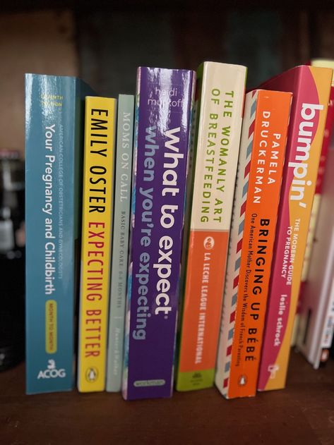 The Best Books to Prepare First Time Moms for Motherhood: All of the Best Pregnancy Books Best Pregnancy Books, Books For First Time Moms, Travelling While Pregnant, Bringing Up Bebe, Moms On Call, Best Baby Book, Best Parenting Books, First Time Pregnancy, Pregnancy Checklist