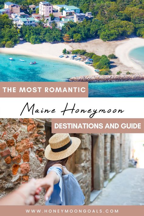 Maine is the ideal honeymoon destination for anyone looking to enjoy outdoor activities. The landscape is a natural wonder, and the seafood is sublime. Maine means lobster, and you will have plenty of opportunities to enjoy lots of delicious crustaceans during your Maine honeymoon. #mainehoneymoon #honeymoontomaine #mainehoneymoonresorts #mainehoneymoonpackages #mainehoneymoonspots Honeymoon Goals | Honeymoon Resorts | Beach Honeymoon | New England Honeymoon, Honeymoon In Maine, Maine Honeymoon, Honeymoon Goals, Island Honeymoon, Resort Island, All Inclusive Honeymoon, Atlantis Bahamas, Marina Village