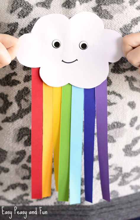 Smiling Cloud with Rainbow | Fun Family Crafts Kids Crafts Toddlers, Thankful Banner, Thankful Sign, Printable Thanksgiving, Quick Crafts, Thanksgiving Family, Rainbow Crafts, Thanksgiving Games, Printable Banner