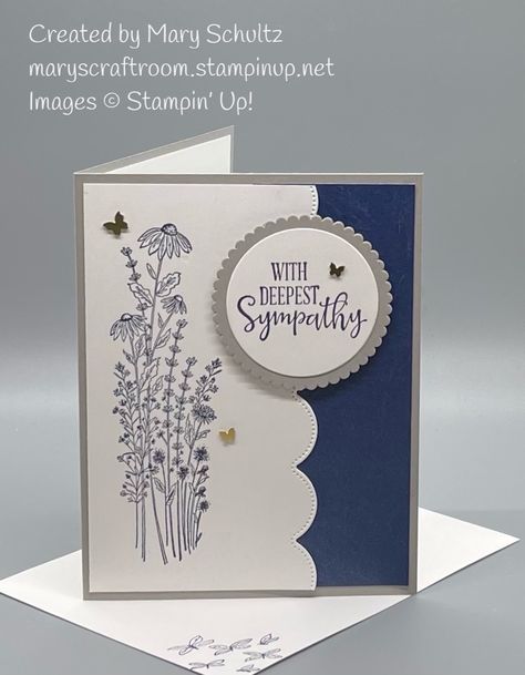 Homemade Condolence Cards, Sympathy Cards Diy Handmade, Stampin Up Sympathy Cards Simple, Sympathy Cards Handmade Simple Beautiful, Masculine Sympathy Cards, Homemade Sympathy Cards, Sympathy Cards Stampin Up Ideas, Sympathy Cards Handmade Simple, Handmade Sympathy Cards