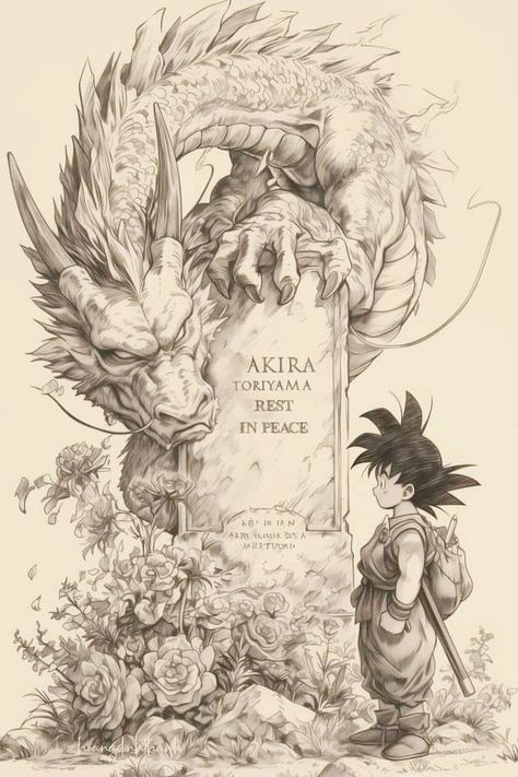 Dbz Drawings Sketches, Sketchbook Pages Inspiration, 30 Tattoo, Image Dbz, Dragon Ball Tattoo, Dragon Ball Wallpaper Iphone, Dragon Ball Painting, Dragon Ball Art Goku, Dragon Ball Super Artwork