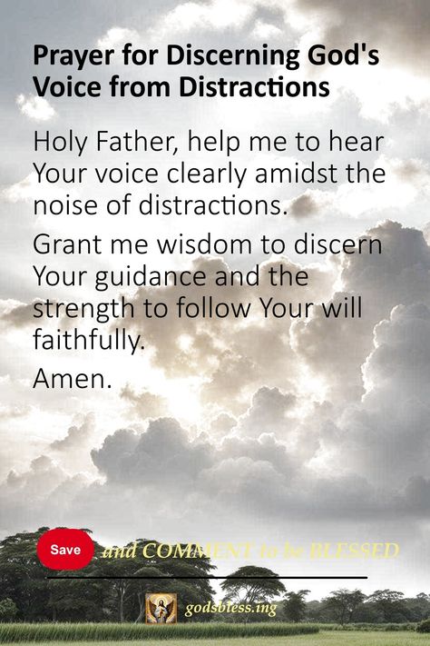 Prayer for Discerning God's Voice from Distractions Prayers For Wisdom, Prayer For Understanding, Prayer For Discernment, Seeking Wisdom, Prayer For Studying, Prayer For Wisdom, Warfare Prayers, Prayer Points, Prayer For My Children