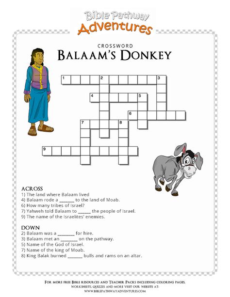 Learn more about Balaam and his donkey. Free Balaam Bible Story, lesson plans, cartoons, and puzzles for parents and teachers. Balaam's Donkey Activities, Balaams Donkey Lesson, Balaam's Donkey Craft, Christian Kids Activities, Bible Class Activities, Childrens Bible Study, Sunday School Classroom, Bible Activities For Kids, Bible Story Crafts