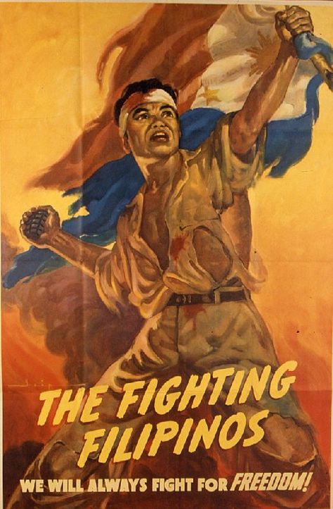 History In Posters : Photo Filipino Design, Wwii Propaganda Posters, Ww2 Propaganda Posters, Ww2 Propaganda, Wwii Propaganda, Wwii Posters, Ww2 Posters, Filipino Tattoos, Filipino Art